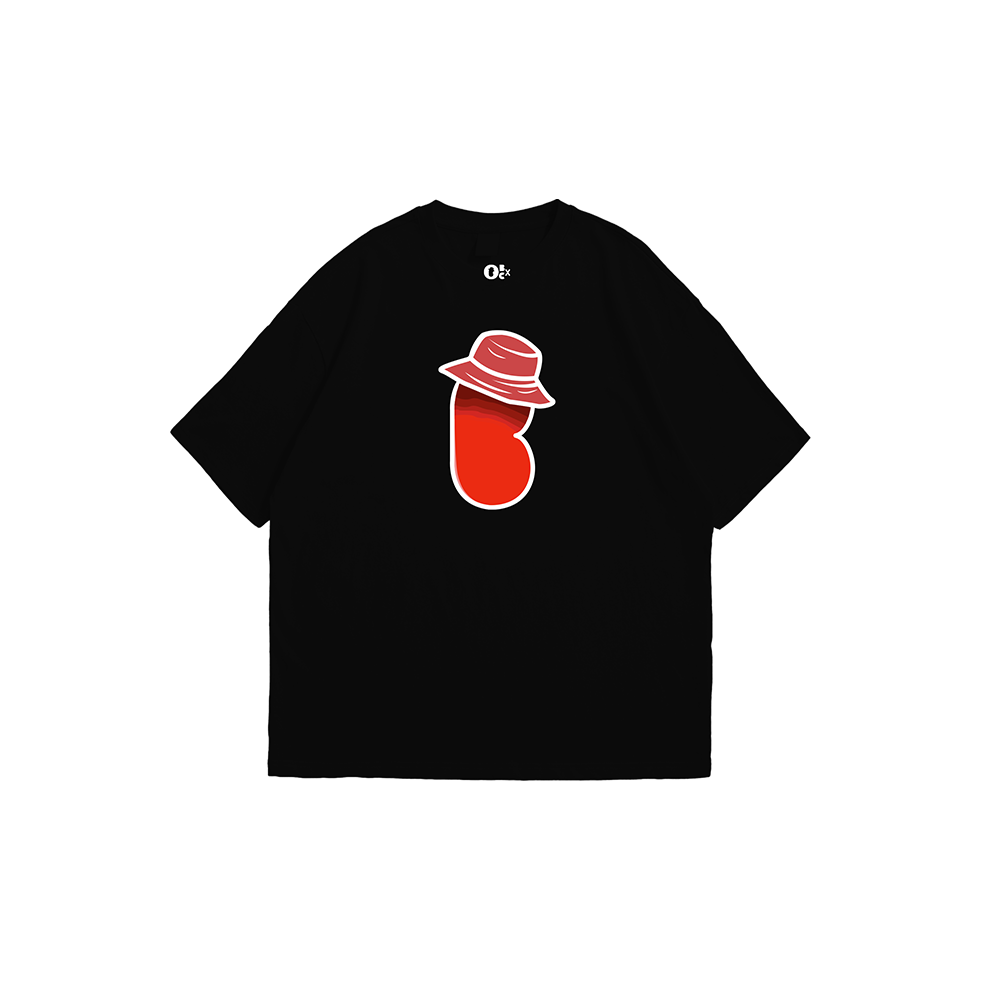 Broskie Classic graphic T-shirt | Red back design | Broskie x Chommie